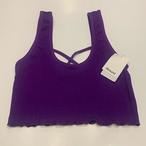 New Abound Nordstrom Rack Bralette Purple Tilandia Size M